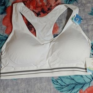 BALANCE COLLECTION  Sport Bra padding removable Wh